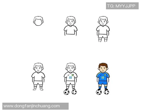 简笔画教程：轻松绘制踢足球的快乐瞬间与技巧分享