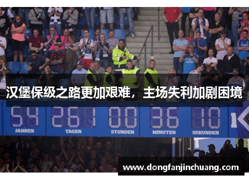 汉堡保级之路更加艰难，主场失利加剧困境